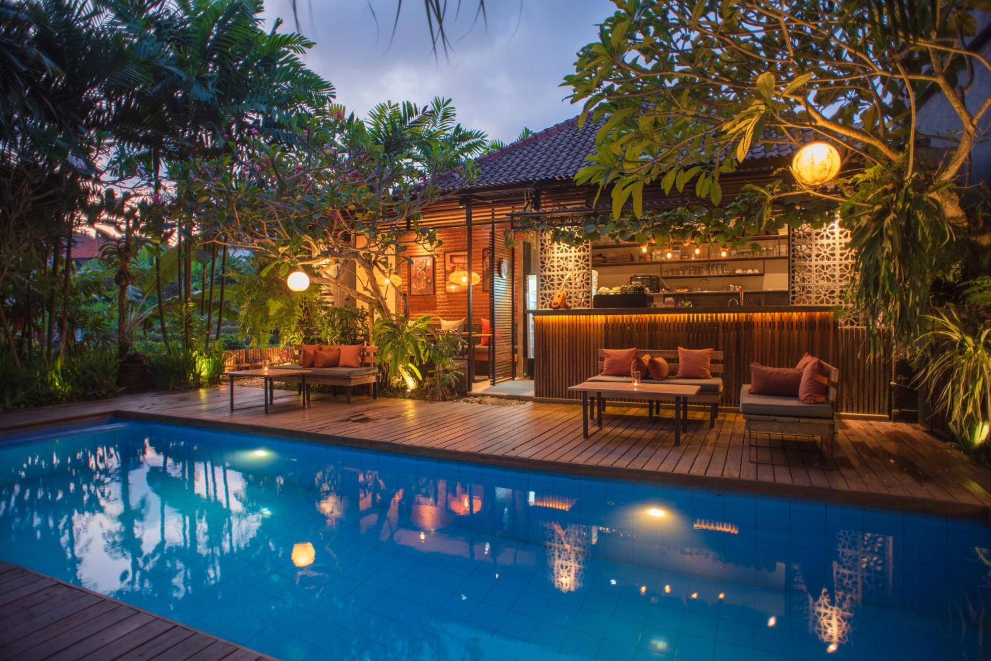 Pangkung Sari Bed And Breakfast Чангу Екстер'єр фото